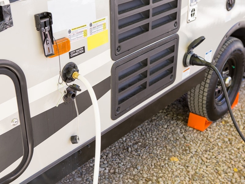 Remplir le réservoir d’eau du camping-car