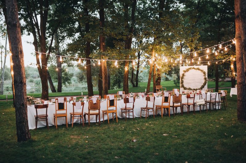 Dîner en pleine nature