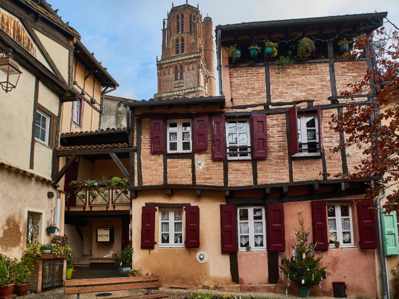 L’une des maisons traditionnelles d’Albi.