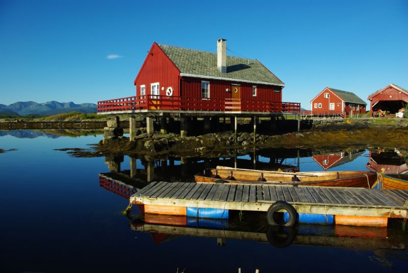 Maisons en bois Norvège