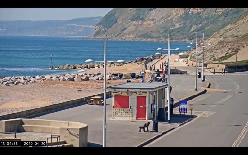 Un port dans le sud de l'Angleterre.