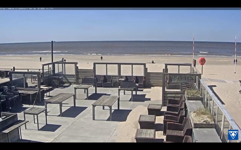 Vue sur la mer - Zandvoort.