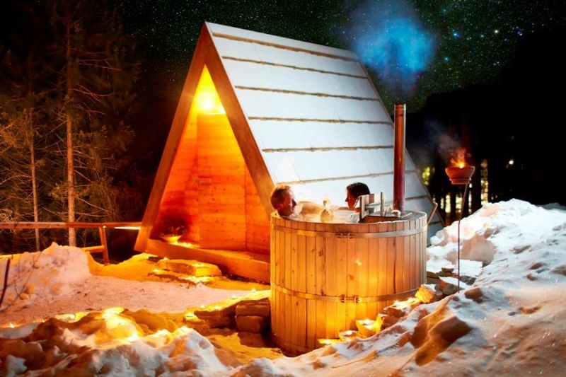 Hottub Camping Bled Bain à remous Camping Bled