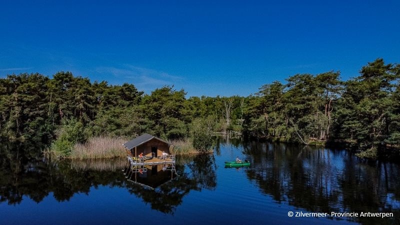 Vlotkamperen Camping Zilvermeer Radeau Camping Zilvermeer