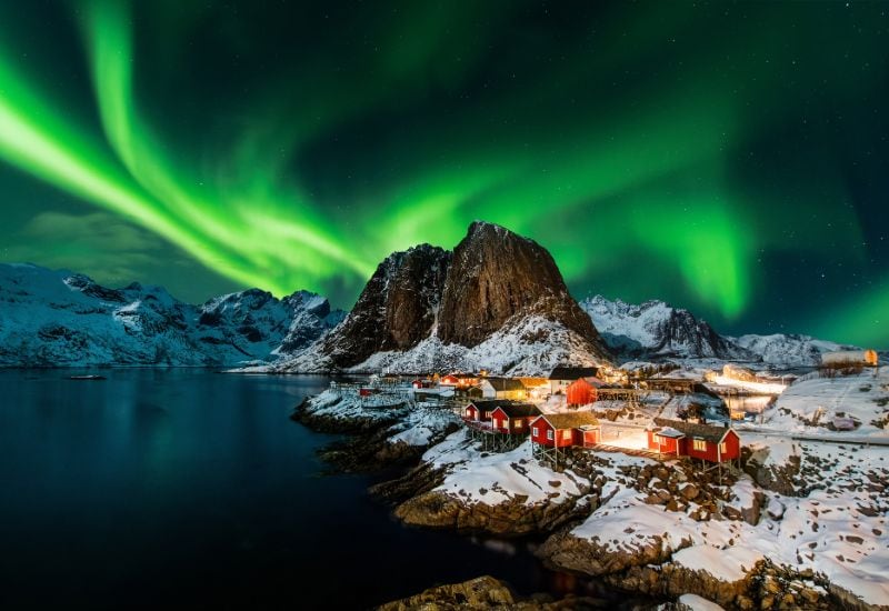 Merveilles de la nature Les aurores boréales