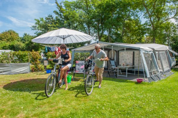 Camping à vélo en Zélande