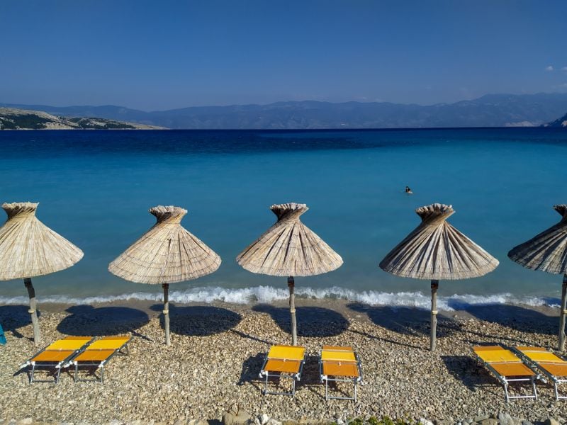 Vela Plaža - Krk, Kvarner Baai