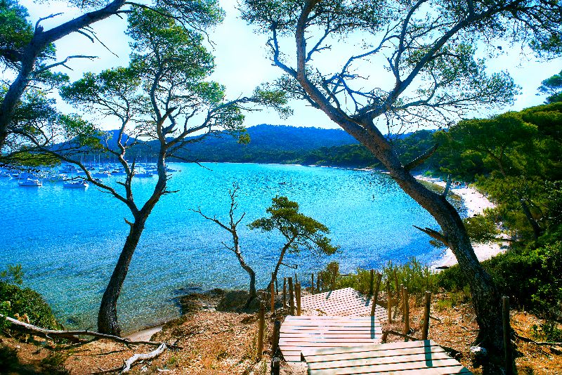 Plage Notre Dame bij Île de Porquerolles