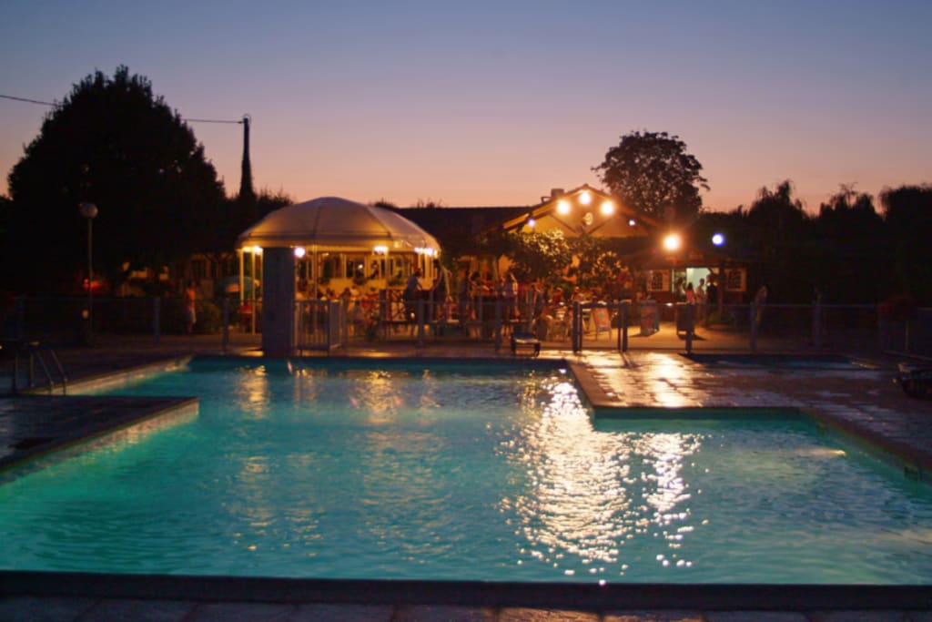 piscine restaurant meilleur restaurant de camping Camping Le Coin Tranquille