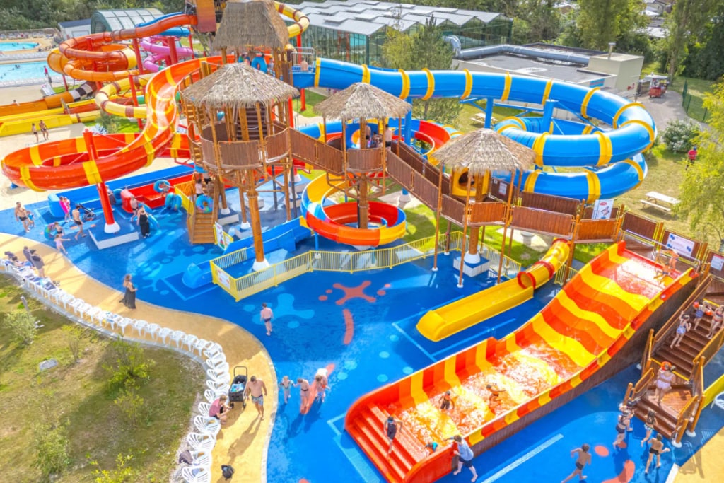 parc aquatique Capfun Camping Dune Fleurie