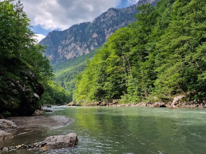 La nature du Monténégro est fabuleuse.