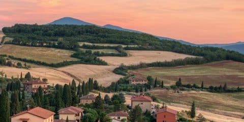 La dolce vita: camper sur un agriturismo!
