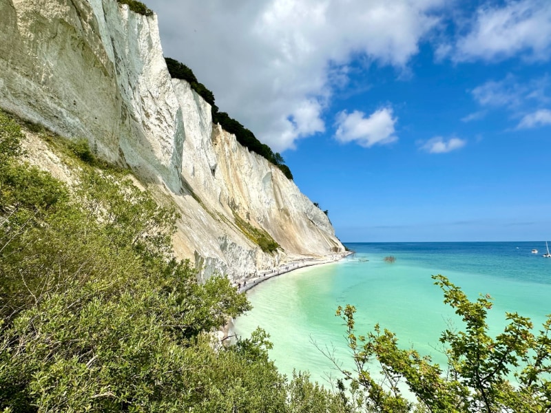 Møns Klint – les falaises de craie blanches au Danemark